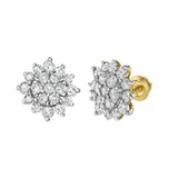 Tropics Diamond 2.05 ct. tw. 14K Yellow Gold Earrings