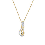 Aveline 14K Yellow Gold Diamond Pendant – 0.13 CTW