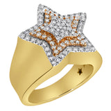 SuperStar Diamond 1 (ct. wt.) 14K Two-Tone Rose & Yellow Gold Ring