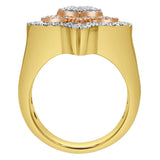SuperStar Diamond 1 (ct. wt.) 14K Two-Tone Rose & Yellow Gold Ring