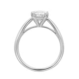 Velora 14K White Gold Round Lab Grown Diamond Solitaire Ring - 1.5 Ct