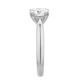 Velora 14K White Gold Round Lab Grown Diamond Solitaire Ring - 1.5 Ct