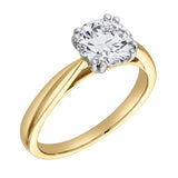 Velora 14K Yellow Gold Round Lab Grown Diamond Solitaire Ring - 1.5 Ct