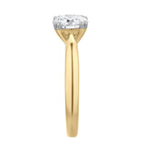 Velora 14K Yellow Gold Round Lab Grown Diamond Solitaire Ring - 1.5 Ct