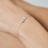 Whisper 14K White Gold Lab Grown Diamond Bracelet– 0.58 Ct