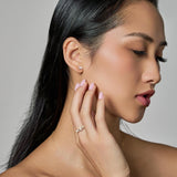 Valessa 14K Yellow Gold Lab Grown Diamond Toi Et Moi Earrings – 1 Ct