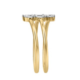 Tayla 14K Yellow Gold Lab Grown Diamond Ring – 0.34 Ct