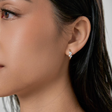 Saela 14K Yellow Gold Lab Grown Diamond Huggies – 0.75 Ct