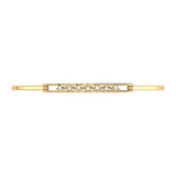 Starry Lane Diamond Bangle in 14K Yellow Gold
