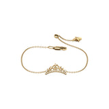 Starry Cascade Diamond Tiara Bracelet in 14K Yellow Gold Vermeil on Sterling Silver