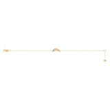 Starry Cascade Diamond Tiara Bracelet in 14K Yellow Gold Vermeil on Sterling Silver