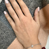 Starry Lane North Star Diamond Bracelet in Sterling Silver