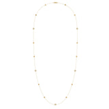 Lucky Star Layered Diamond Necklace in 14K Yellow Gold