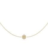 Starry Lane Layered Diamond Necklace in 14K Yellow Gold