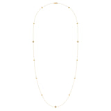 Starry Lane Layered Diamond Necklace in 14K Yellow Gold