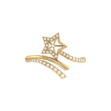 Star Spangled Night Diamond Ring in 14K Yellow Gold
