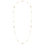 Avani Raindrop Layered Diamond Necklace in 14K Yellow Gold Vermeil on Sterling Silver
