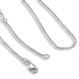 Kalyra 0.01 Ct Diamond Cross Pendant in 925 Sterling Silver