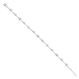 Sigil 14K White Gold Lab Grown Diamond Bracelet - 2 Ct