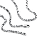 Kenshin Bold Palmier Chain Necklace 925 Silver