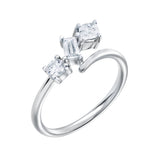 Larys 14K White Gold Lab Grown Diamond Ring - 0.75 Ct
