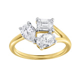 Mysaria 14K Yellow Gold Lab Grown Diamond Ring - 1.5 Ct