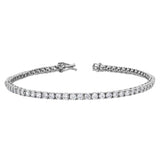 Evelia 5 Ct 14K White Gold Diamond Tennis Bracelet
