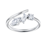 Larys 14K White Gold Lab Grown Diamond Ring - 0.5 Ct