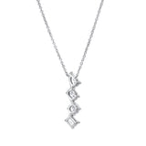 Nerisse 14K Gold Lab Grown Diamond Necklace - 1.5 Ct