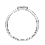 Thea Diamond Pave Heart Ring in 14K Gold - 0.09 ct