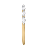 Serelyn 0.35 Ct 14K Yellow Gold Marquise Lab Grown Diamond Band Ring