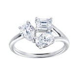 Mysaria 14K White Gold Lab Grown Diamond Ring - 1.5 Ct