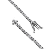 Enora 1 Ct 14K White Gold Diamond Tennis Bracelet