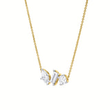Selara 14K White Gold Lab Grown Diamond Necklace - 1.5 Ct