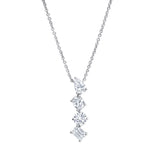 Nerisse 14K Gold Lab Grown Diamond Necklace - 1.5 Ct