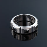 Ronin 2.15CT Trio Black Spinel Ring 925 Silver