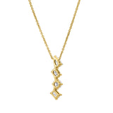 Nerisse 14K Gold Lab Grown Diamond Necklace - 1.5 Ct