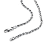 Mizuki Rope Chain Necklace 925 Silver