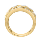 Cubalux 14K Yellow Gold Diamond Ring – 0.75 Ct