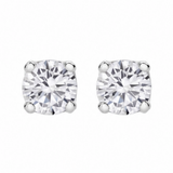 Seraph 0.50 Ct TW Lab Grown Round Diamond Studs 14K White Gold Earrings