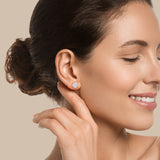 Seraph 1.5 Ct TW Lab Grown Round Diamond Studs 14K Yellow Gold Earrings