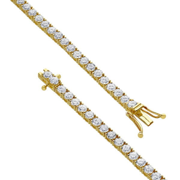 LMJ LoveGrown 10K Yellow Gold Lab Grown Diamond Tennis Bracelets - 6.02 Cts