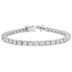 15Luv 10K White Gold Lab Grown Diamond Tennis Bracelets - 18.9 Carats