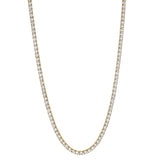 Gstaad 10K Yellow Gold Lab Grown Diamond Tennis Chain - 18.94 Carats