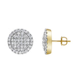 Dulce Desire Diamond 1.49 ct. tw. 14K Yellow Gold Earrings