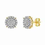 High Roller Diamond 1.02 ct. tw. 14K Yellow Gold Earrings