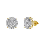 High Roller Diamond 1.02 ct. tw. 14K Yellow Gold Earrings