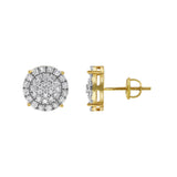 High Roller Diamond 1.02 ct. tw. 14K Yellow Gold Earrings