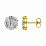 High Roller Diamond 1.02 ct. tw. 14K Yellow Gold Earrings