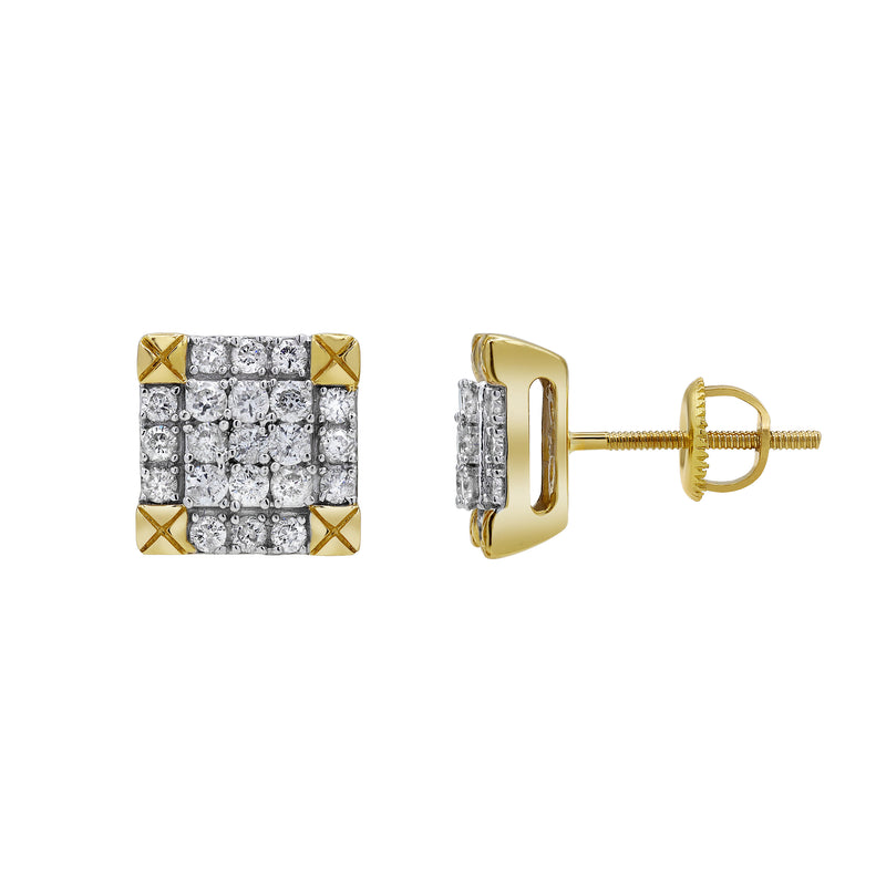Diamond Trunks Diamond 0.75 ct. tw. 14K Yellow Gold Earrings
